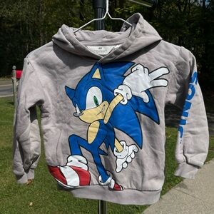 H&M Kids Sonic the Hedgehog Hoodie - Gray and Blue